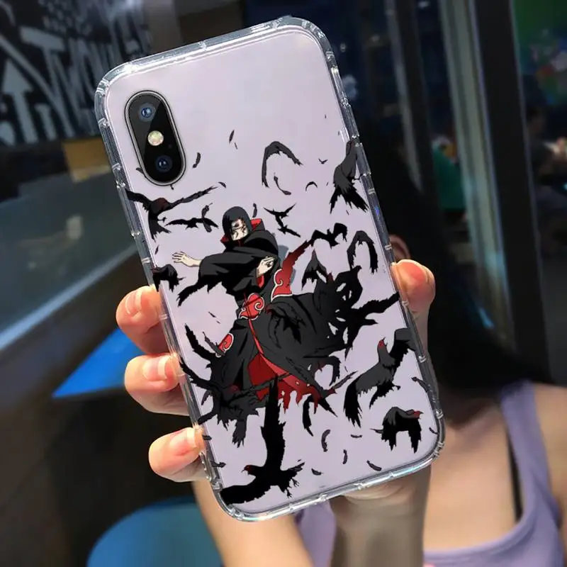 

naruto Japan anime Phone Case Transparent for iPhone 11 12 mini pro XS MAX 8 7 6 6S Plus X 5S SE 2020 XR