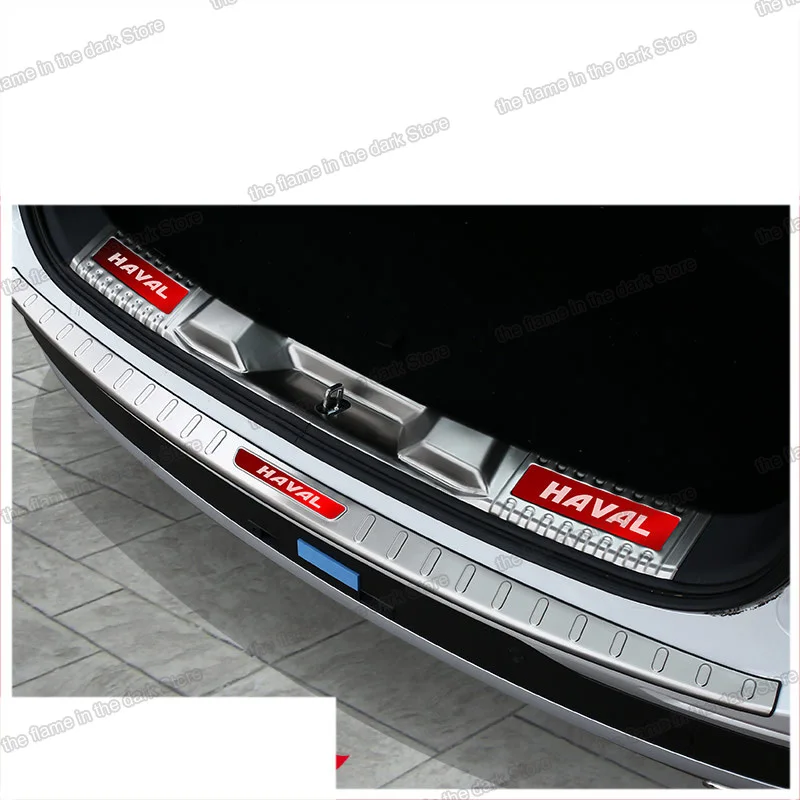 Lsrtw2017 нержавеющая сталь автомобильная задняя защита багажника пороговое