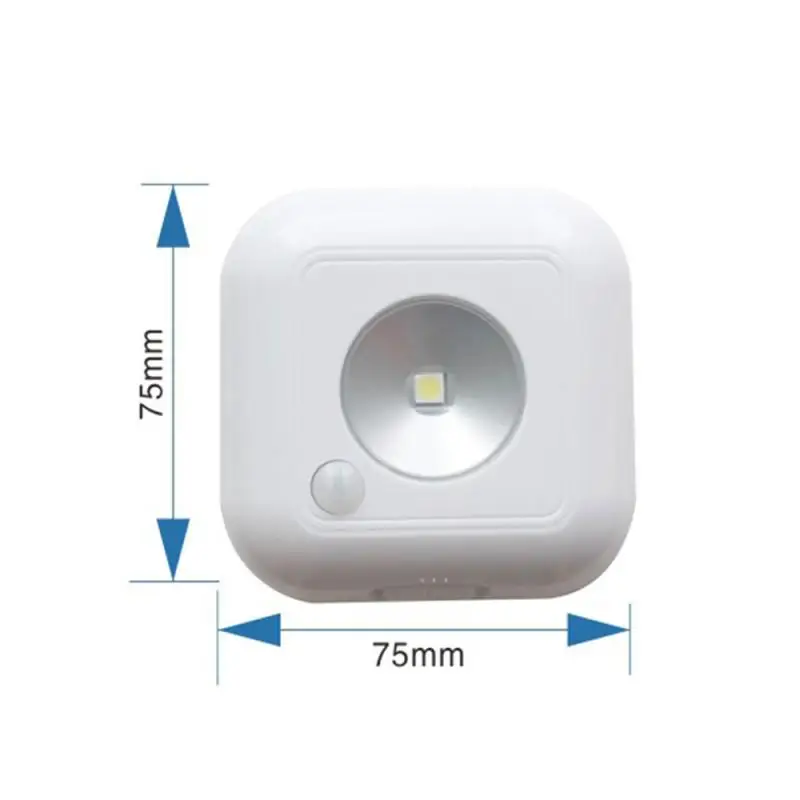 

Cabinet Light Night Lights Double-sided Adhesive Wiring-free Wardrobe Home Sensor Light LED Drawer Lamp Dimming in Three Gears