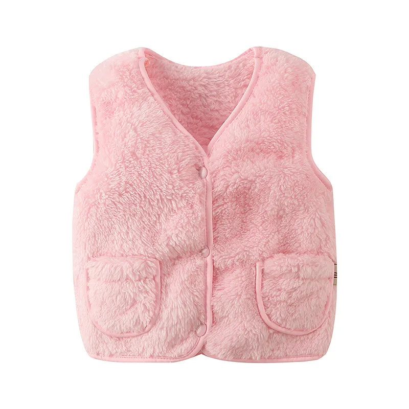 Мягкий жилет для маленьких девочек вельветовые куртки без рукавов мальчиков