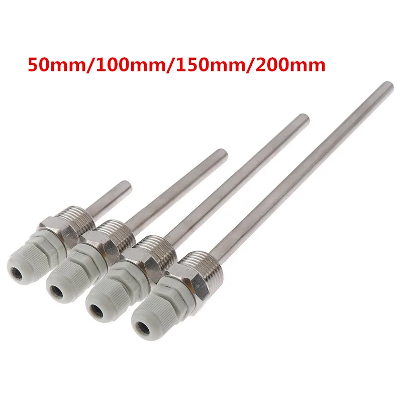 50-200 мм термопровод из нержавеющей стали 1/2 &quotNPT резьба для температурных