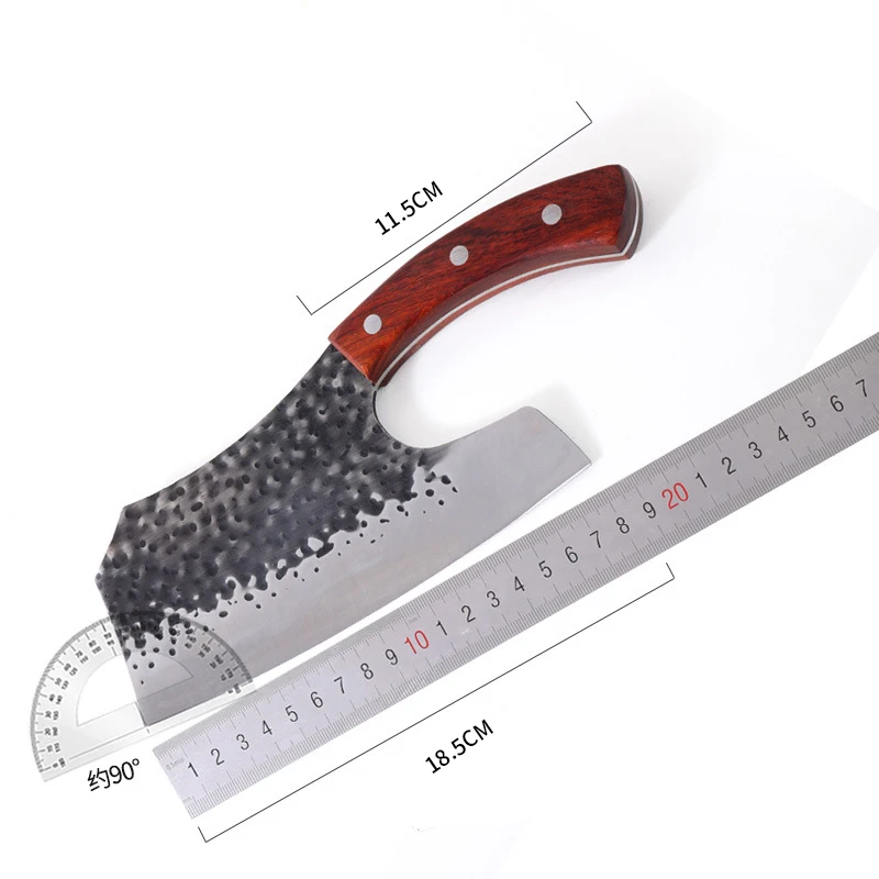 Новые кухонные ножи 7CR17 кованый китайский мясницкий нож из нержавеющей стали 8