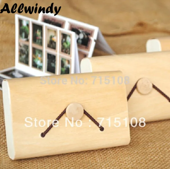 Маленькая деревянная коробка ручной работы для карт и фотографий хранения