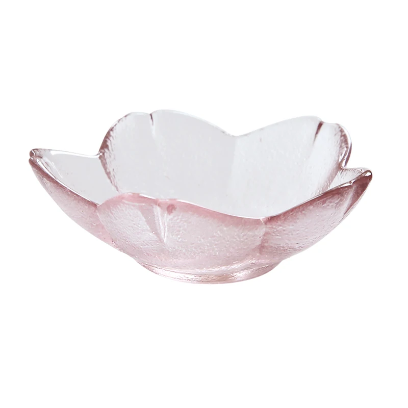 Креативная Красивая стеклянная тарелка приправа соевый соус маленькая овощная