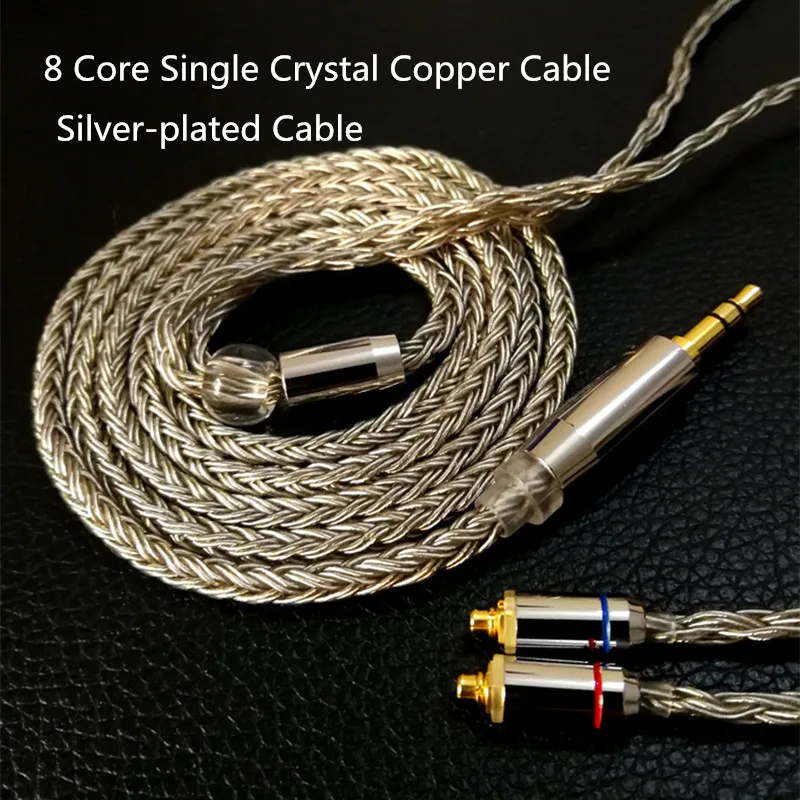 YINCROW 16 жильный однокристальный медный кабель наушники с серебряным покрытием MMCX