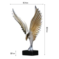 dapeng spreading wings creative art decoration modern simple home accessories high end living room office wine cabinet bookcase