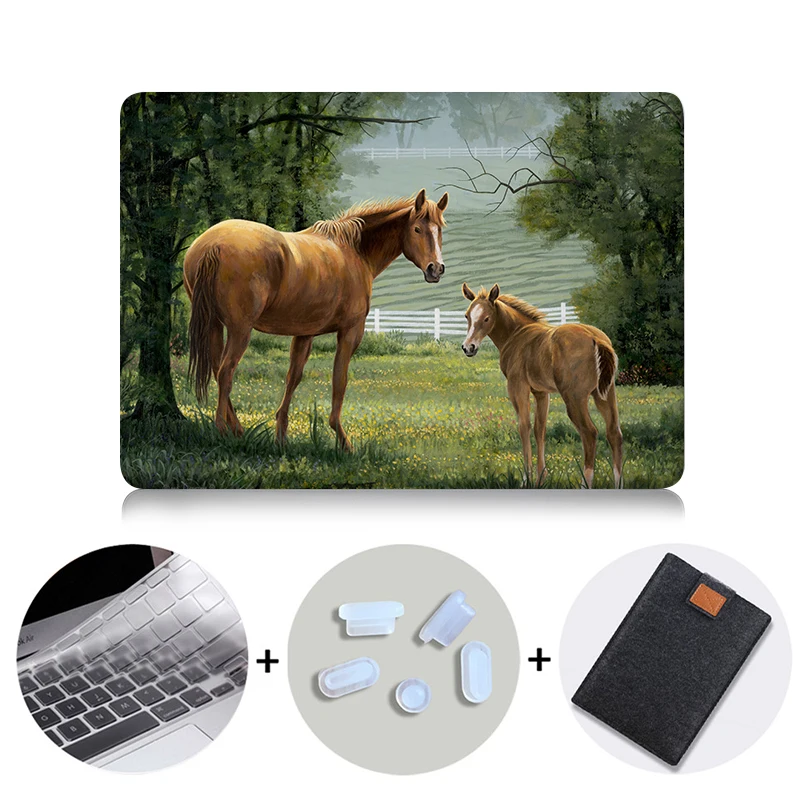 MB08 Чехол MTT Funda для Macbook Air Pro retina 11 12 13 15 дюймов с сенсорной панелью, сумка для ноутбука, чехол для mac book Pro 13,3 15,4'' - Цвет: MB08