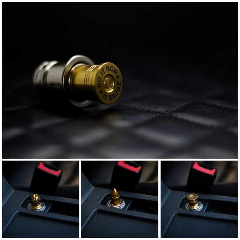 Ограниченная серия алюминиевых пулевых автомобильных прикуривателей для MAZDA 2 3 5