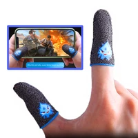 2pcs finger cover game controller for pubg sweat proof no delayed touch sensitive touch screen gaming finger thumb sleeve gloves