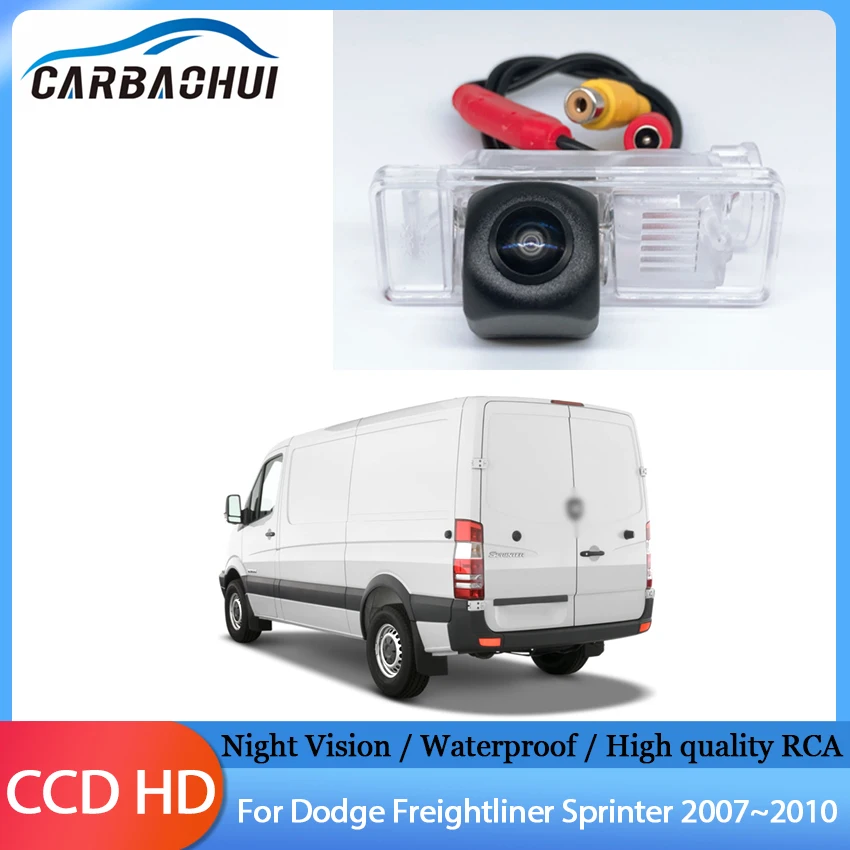 170 градусов CCD HD обратная камера заднего вида Автомобильная для Dodge Freightliner Sprinter 2007
