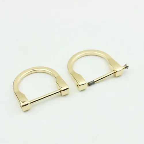 20Pcs 25mm Detachable O Dee Ring Buckles for Bag Belt Clasp Handbag Shoulder Strap Clip DIY Leather Crafts Hanger