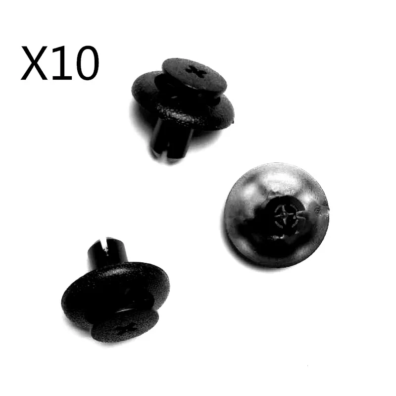 

FOR TOYOTA DOOR MOULDING TRIM STRIP CLIPS RUBSTRIP X10 Plastic Clips