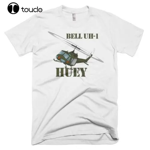 В Стиле Хип хоп Новинка футболки Мужская брендовая одежда Bell UH 1 Huey / Iroquois U.S.