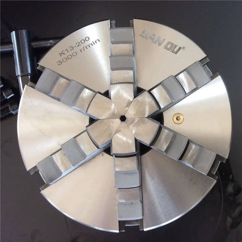 

Jaw Lathe Chuck Lathe Chuck 6Jaw 125mm Self-Centering Six Jaw 5'' Chuck M8 for CNC Milling Lathe Machine K13-125