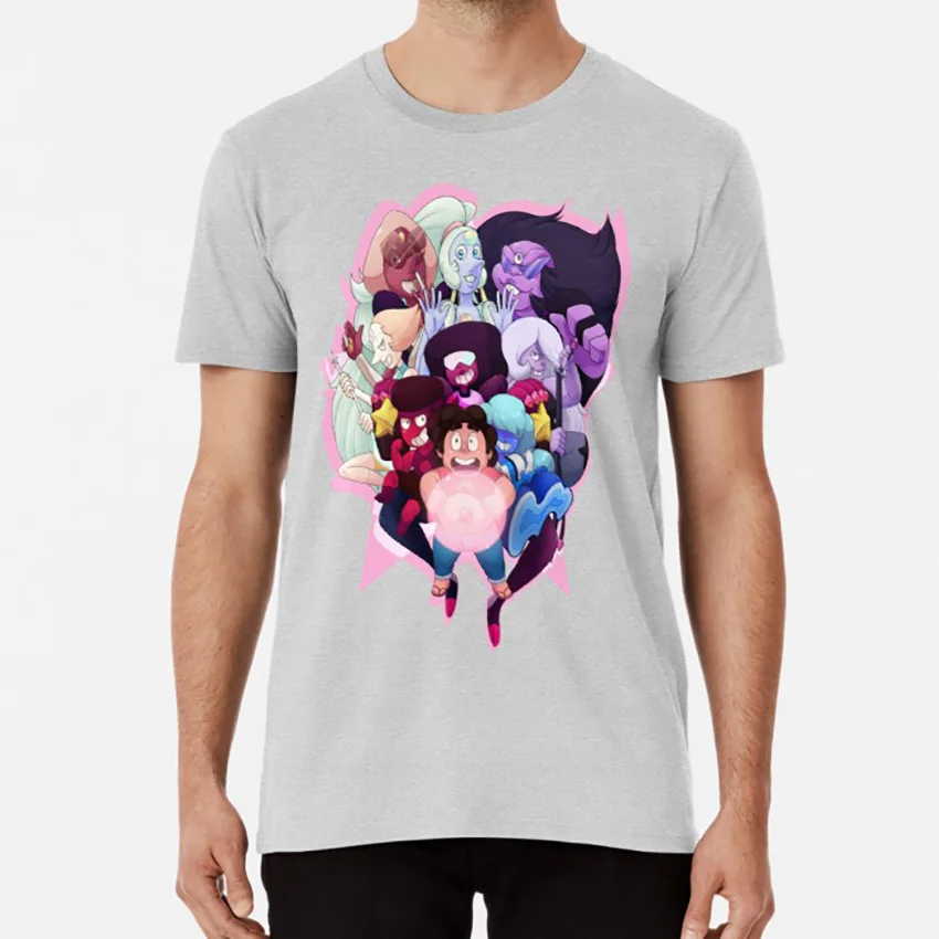 Я тоже Кристальный камень! Футболка Стивен Вселенная гранат рубиновый и