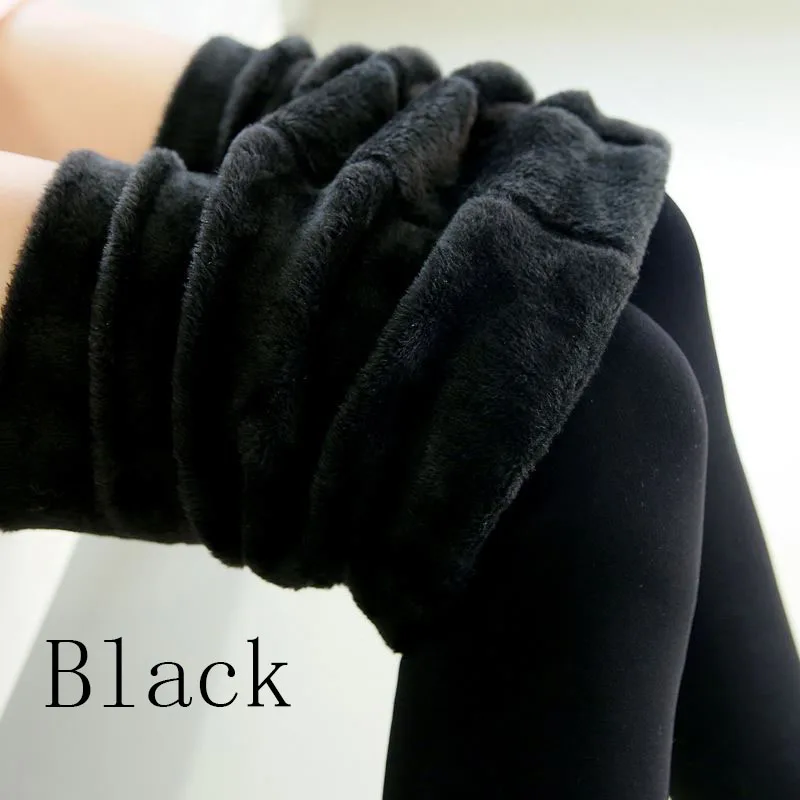 balck 88 Модные женские колготки, 8 цветов, плюс 3XL, высокое качество, трикотажные колготки, супер эластичные, искусственный бархат, зимние сексуальные плотные тонкие колготки - Цвет: balck 88