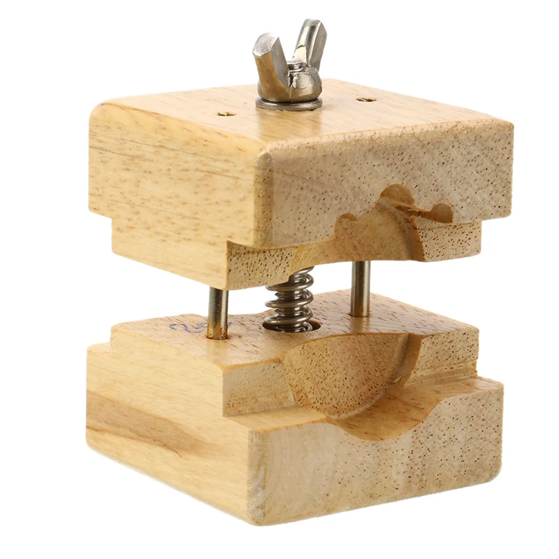 Профессиональный деревянные часы Чехол блок тиски движение деревянной