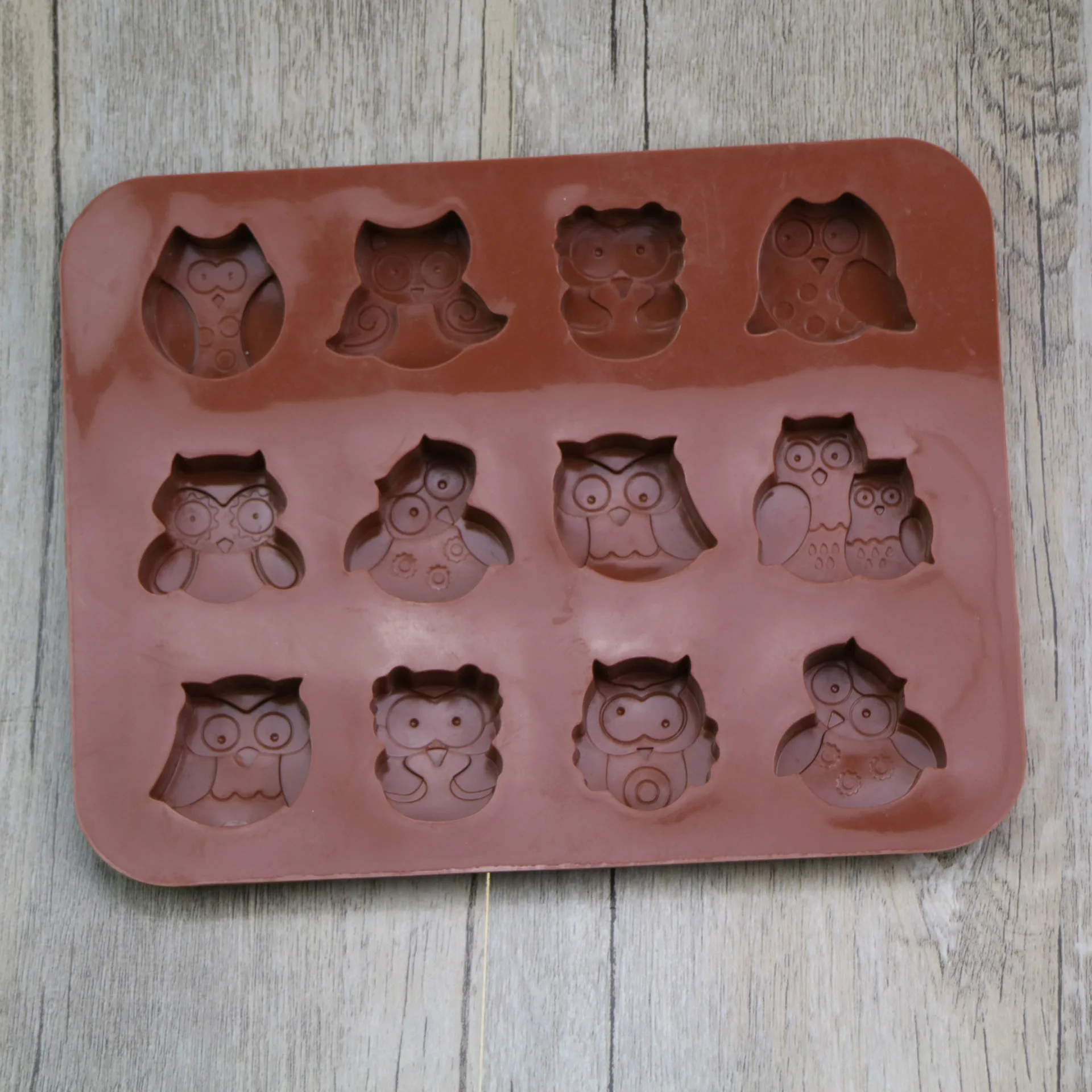 Силиконовая форма для шоколада 3D формы выпечки конфет антипригарная из чистого