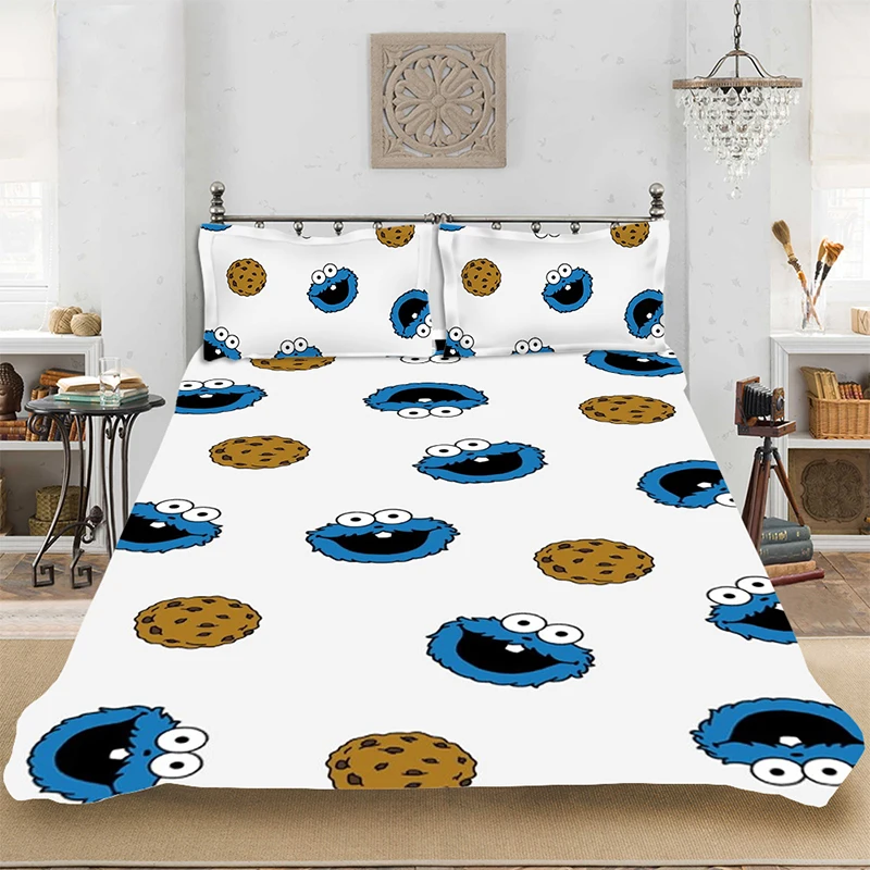 Мягкий мультяшный полный комплект постельного белья королевского размера