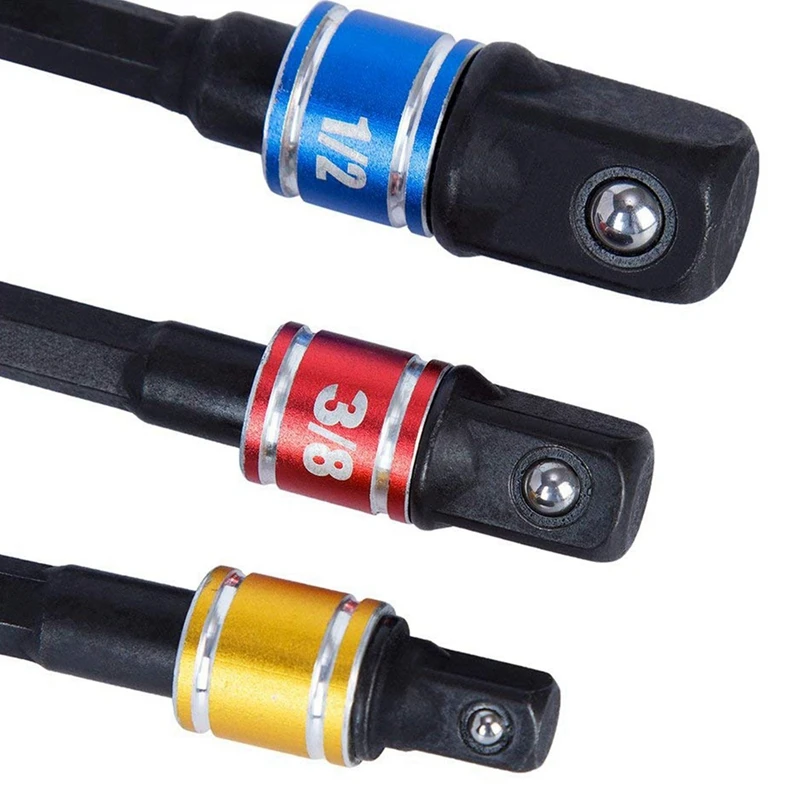 

1 Set Impact Socket Adapter Extension Set Turns Power Drill Into Nut Driver & 1 Set Carburetor Repair Kits with Plunger