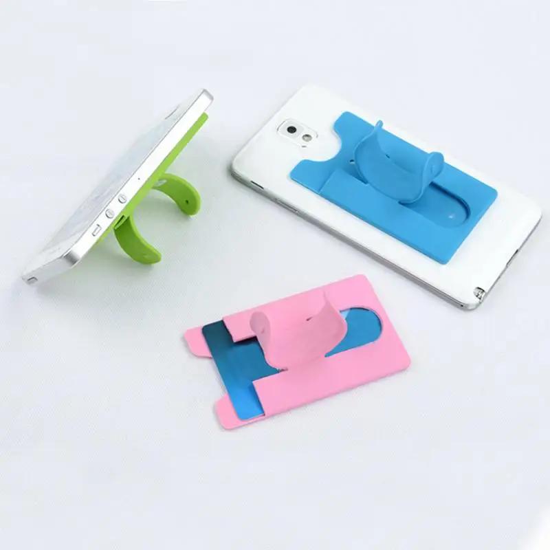 1 шт. многоцветный держатель для карт чехол сотового телефона цветной мобильного