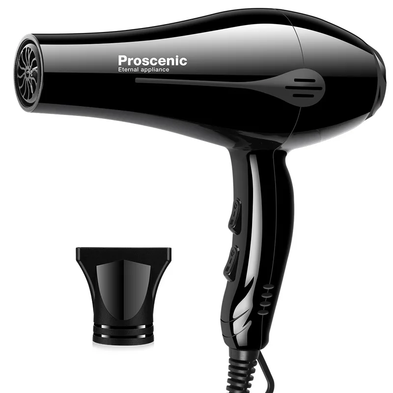 hair dryer ITAS77003 2200 Вт Высокая мощность отрицательных ионов Парикмахерская Профессиональный фен бесшумный холодный/горячий ветер бытовой защита от перегрева - Цвет: hair dryer