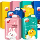 10 шт.лот, увлажняющая маска для лица, против морщин, против старения, маска для лица, Коллагеновая, с гиалуроновой кислотой