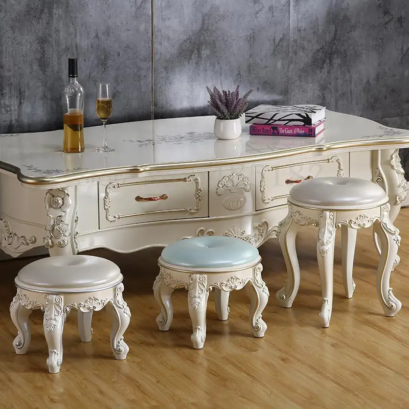 Кофейный столик в европейском и американском стиле табурет со съемным диваном