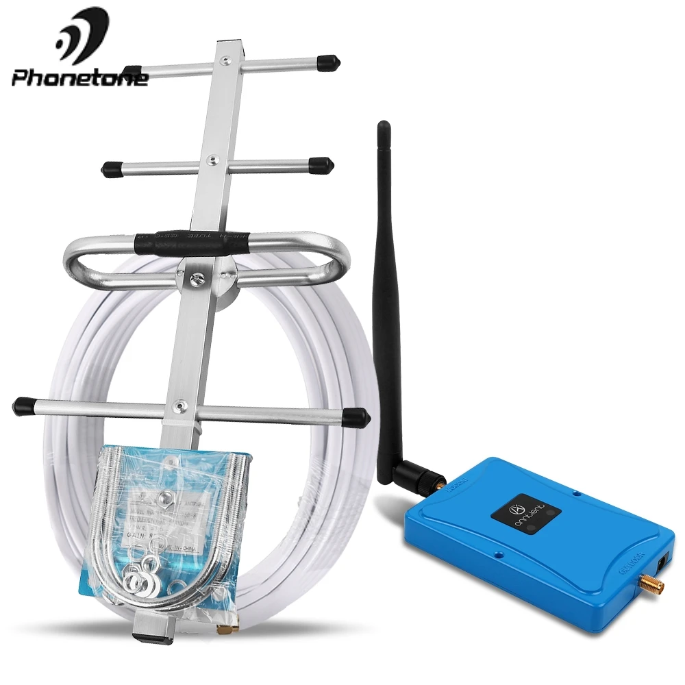 3G 4G LTE AT&T Verizon T-Mobile Cell Phone Signal Booster Band 12,13,17 Cellular 700MHz Home Repeater Kit for Data Voice