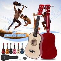 23 beginners practice acoustic children basswood 6 string ukulele guitar musical instrument for beginners or basic players