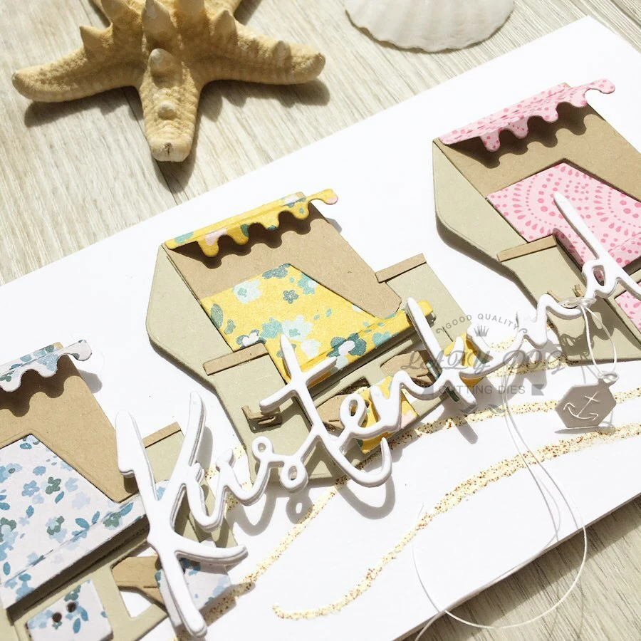 Металлические Вырубные штампы для пляжного стула искусственное рукоделие