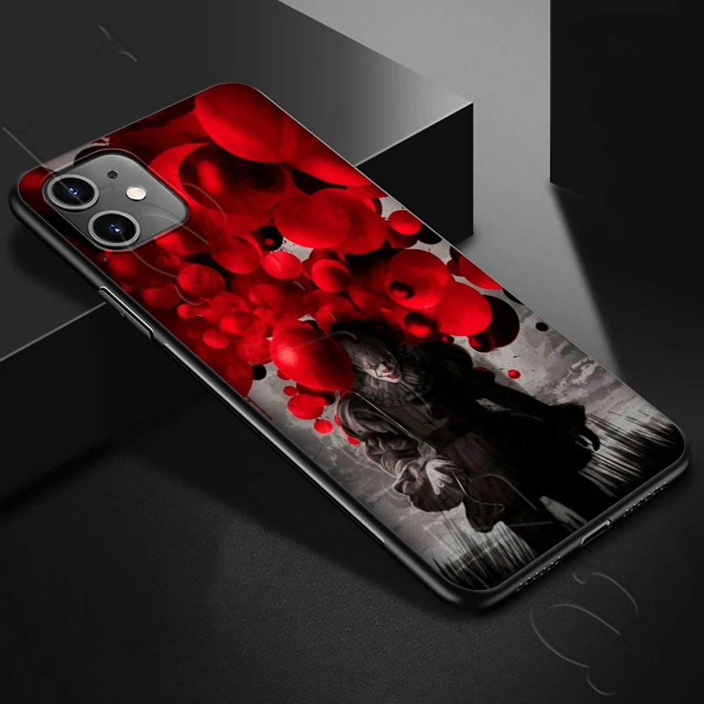 Lavaza Clown Horror Pennywise Scary Silicone Soft Case for iPhone 12 Mini 11 Pro XS Max XR X 8 7 6 6S Plus 5 5S SE | Мобильные