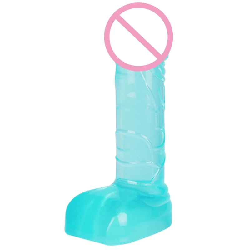 Водонепроницаемый реалистичный большой фаллоимитатор Анальная пробка с