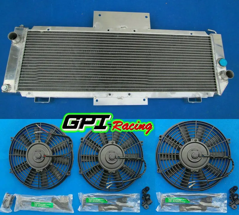 Игр алюминиевый сплав радиатор/radiateur для Renault Alpine A310 V6 2.7l 1977 1985|radiator aluminium|radiateur
