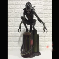 hot sale 14 scale alien vs predator 60cm felt a crouching like avp alien warrior hand model furnishing articles