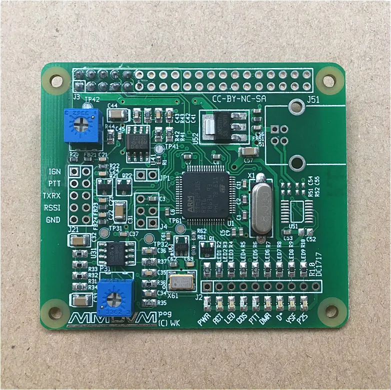 

Extended mmdvm relay board to support DMR