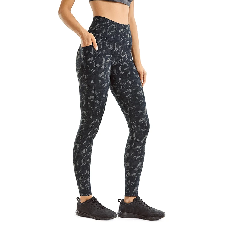 

Women's Naked Feeling Yoga Pants Buttery Soft Workout Leggings with Pockets- 28 Inches