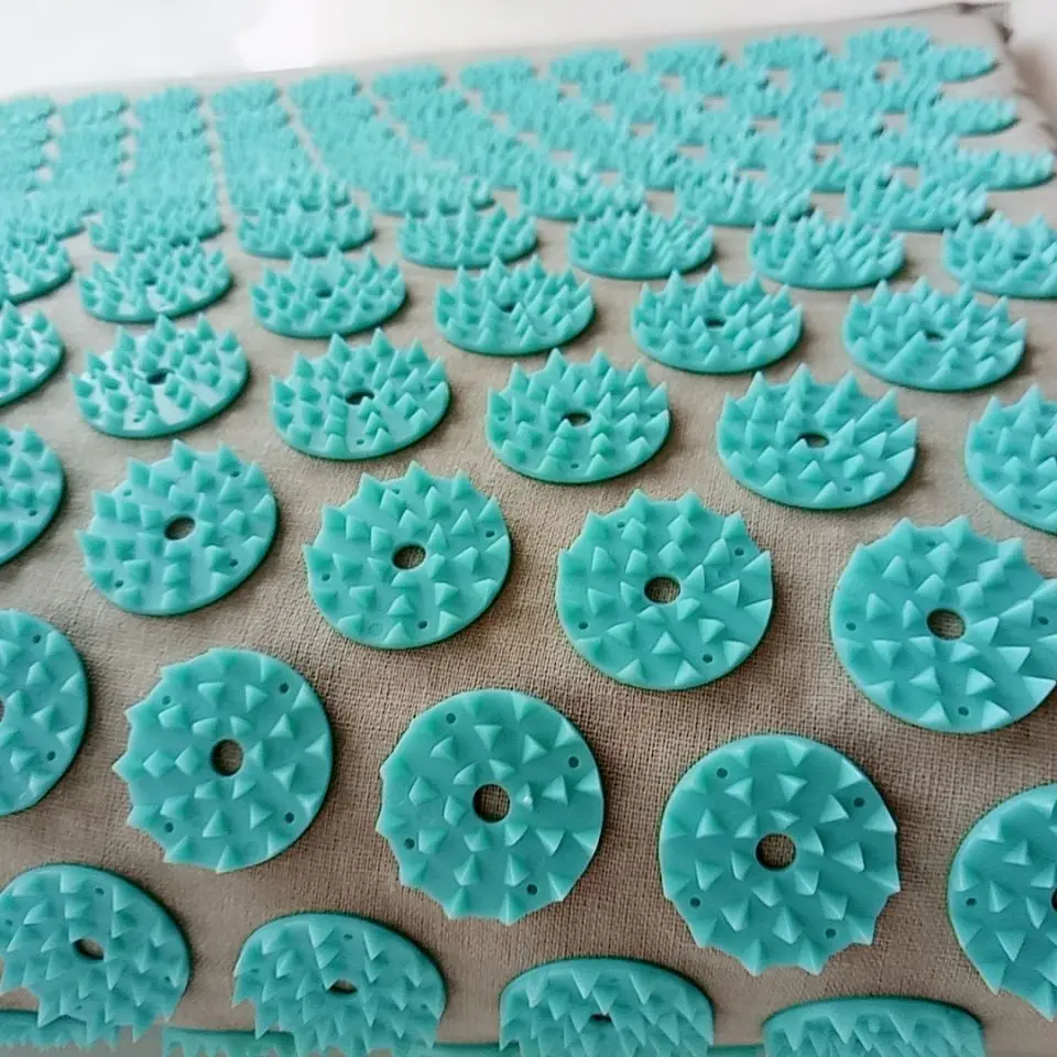 Массажная подушка для йоги здоровье тела акупунктурный Массажный коврик