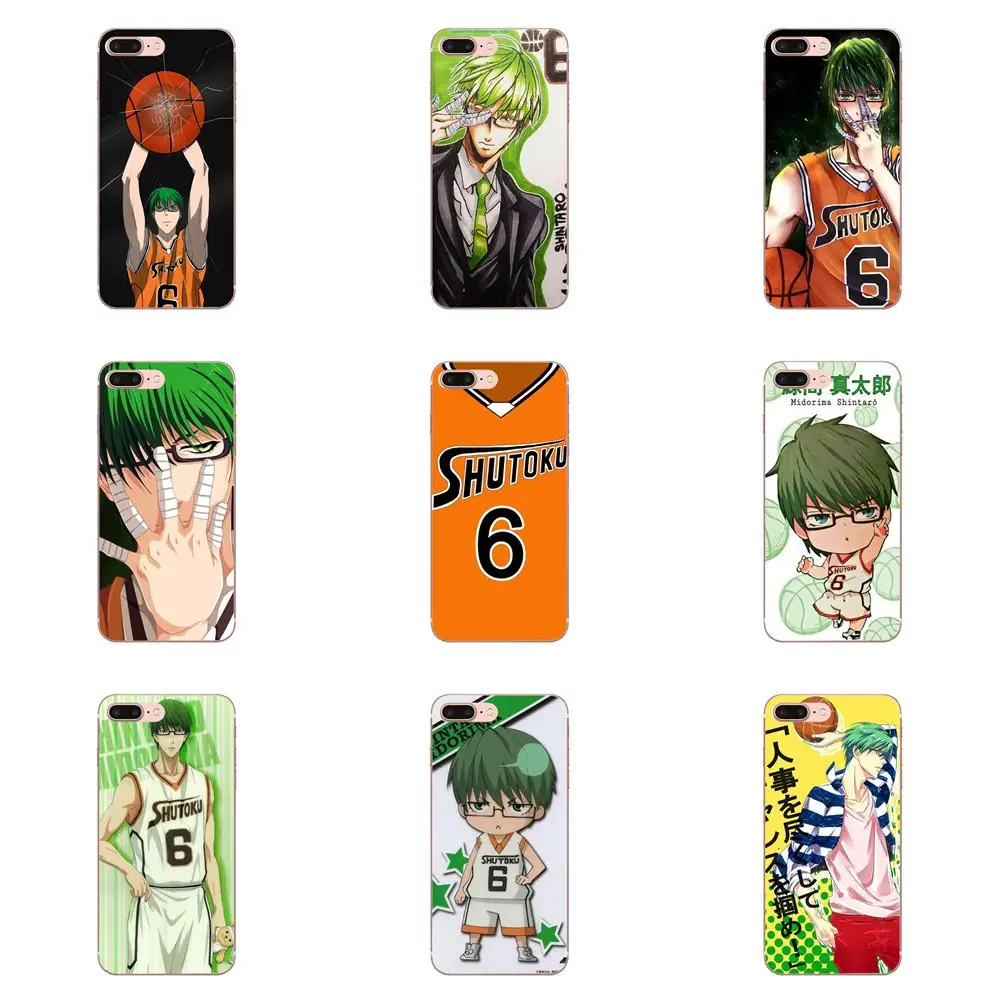 Японское Аниме Kuroko без корзины Midorima для Sony Xperia Z Z1 Z2 Z3 Z4 Z5 compact Mini M2 M4 M5 T3 E3 E5 XA XA1 XZ