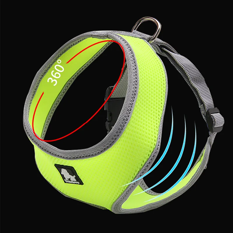 Сетчатый регулируемый жилет для собак и кошек Truelove мягкий дышащий маленьких