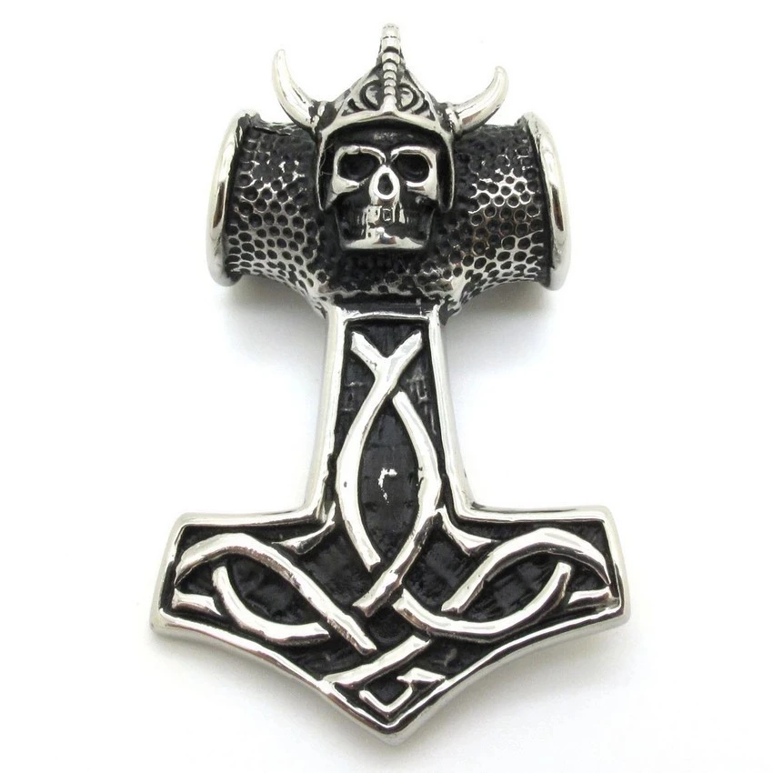 Новое поступление классный Молот Тора из нержавеющей стали 316L реалистичный