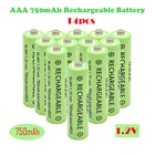 Никель-металлогидридные аккумуляторные батареи 1,2 в, 750 мА  ч, 1,2 в, NIMH, 3 А, 14 шт.