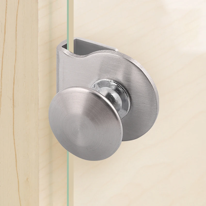 Нержавеющая сталь Стекло дверь тянет мебель ящик для шкафов зажимы тянуть ручки