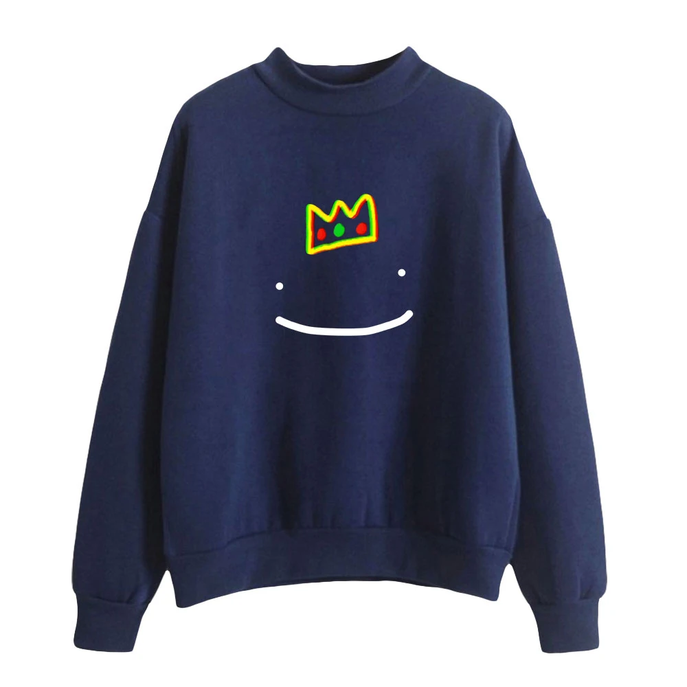 

Спортивный костюм унисекс Ranboo Merch, свитшот с высоким воротником, женская и мужская верхняя одежда, уличная одежда в стиле Харадзюку 2021, модна...
