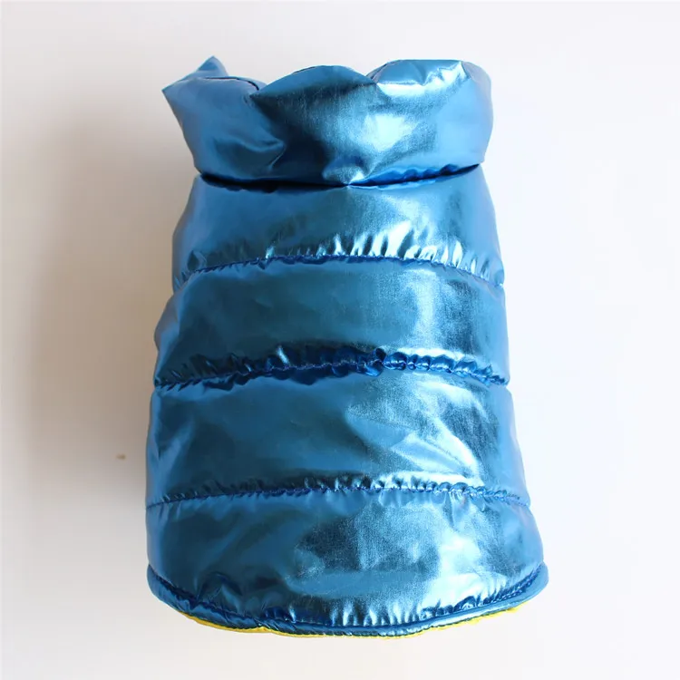 Утолщенный хлопковый ветрозащитный жилет для собак осень и зима куртка без