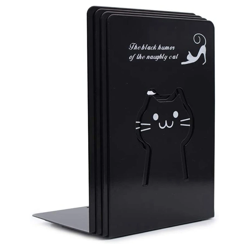 

Heavy Duty Bookends-Metal Book Ends Universal Economy Bookends,Nonskid Book Stopper for Books, DVD, Video Games