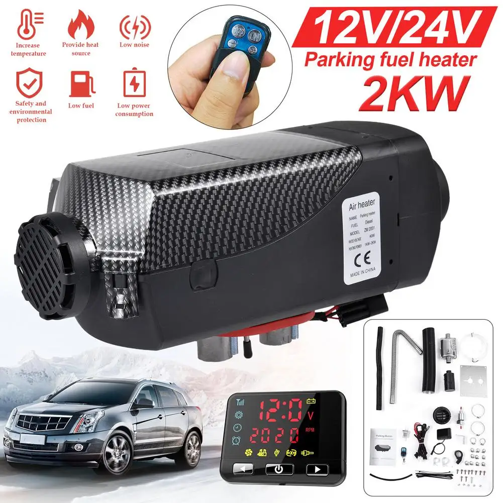 

2KW 12V/24V Автомобильный нагреватель низкой Шум дизельный воздушный дизельного топлива нагреватель парковка дизельного топлива нагреватель с...