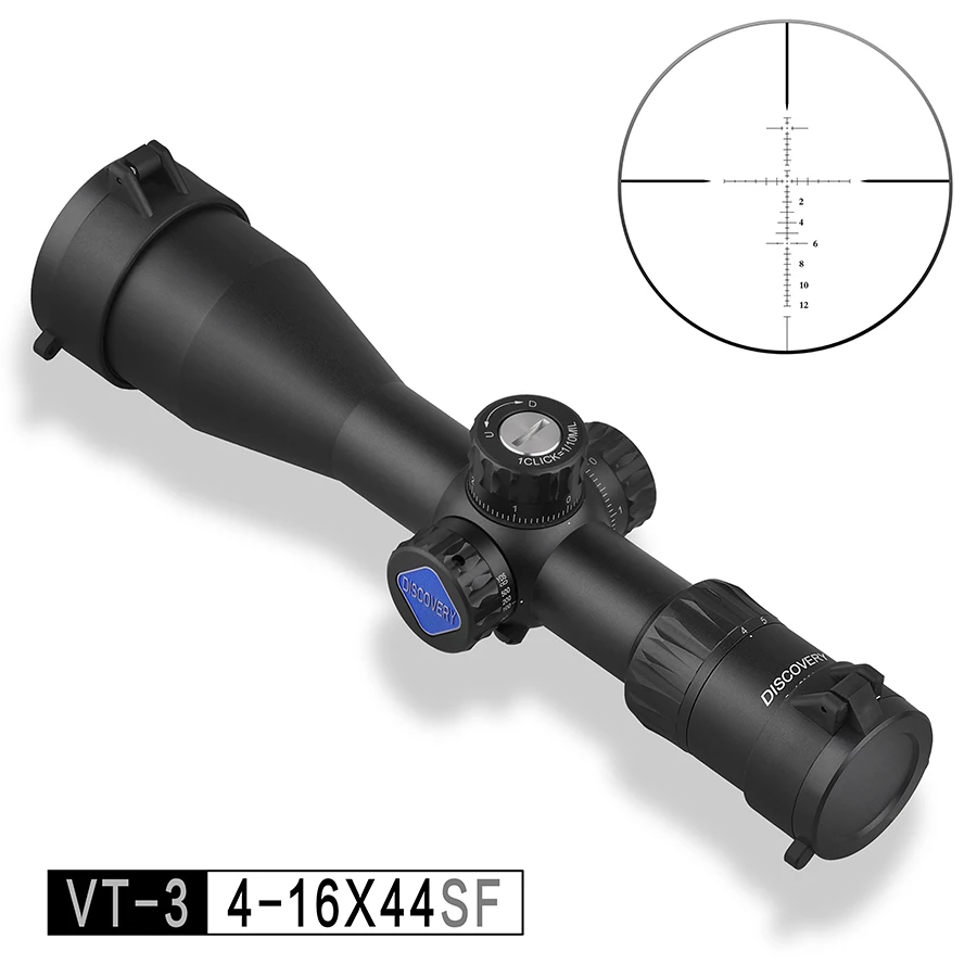 

Discovery VT-3 4-16X44 SF SFP optical compact hunting Riflescope Second focal plane sight Sniper Tactical Rifle Scope