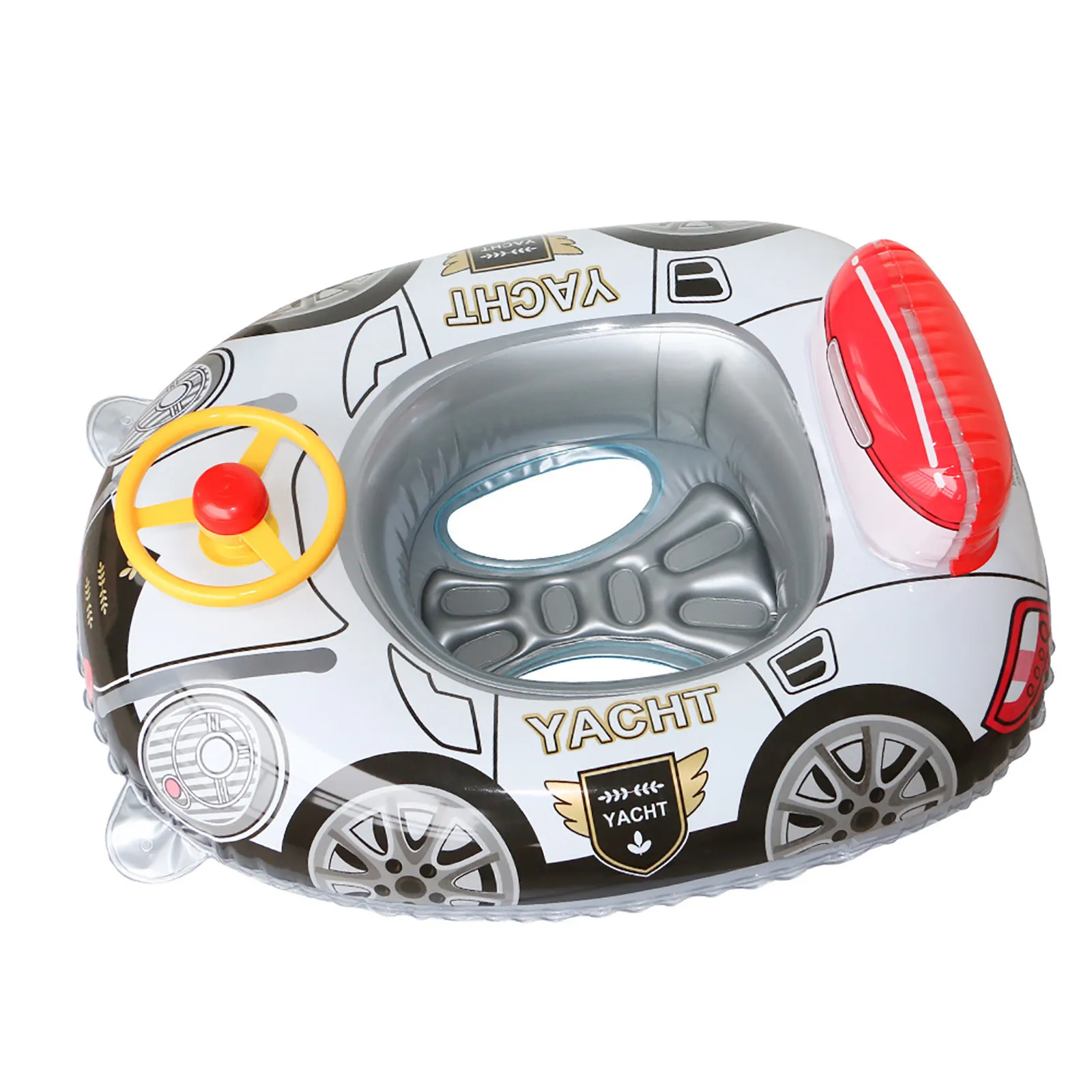 

Lnflatable Baby Child Seat Ring Children Steering Wheel Car-Shaped Swimming Child Steering Wheel Car-Shaped Swimming Ring