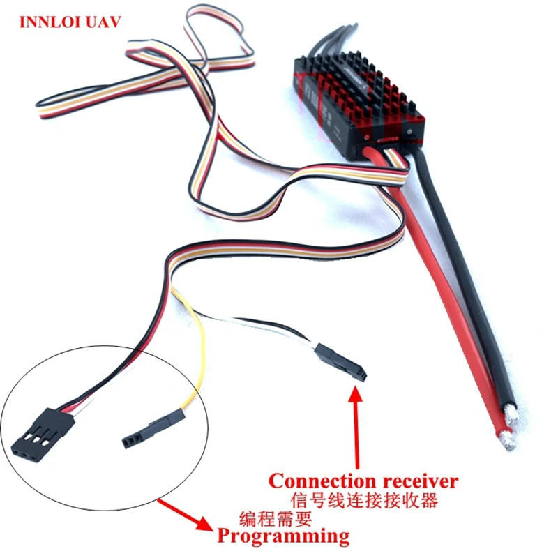 DIY ESC HOBBYWING XRotor PRO 80A HV BLDC V4 Для мультикоптеров сельскохозяйственных дронов [INNLOI UAV